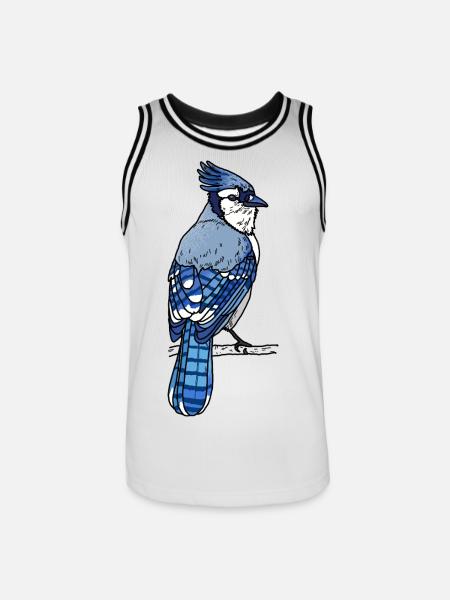 Blue jay - Men's Basketball Jersey - white/black