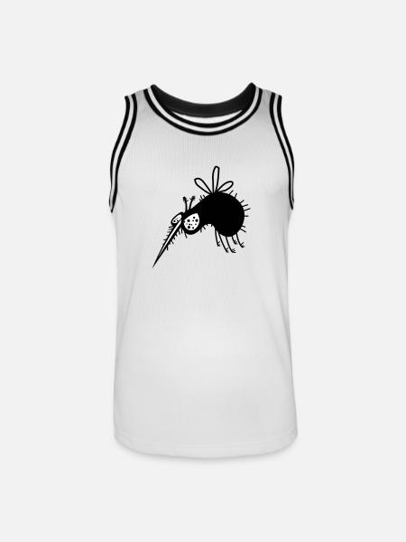 spassbremse - Men's Basketball Jersey - white/black