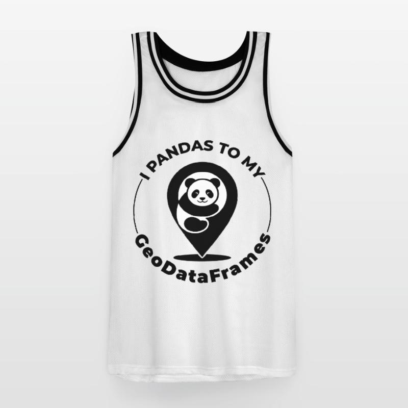 GeoDataFrames Pandas GIS Programmation Python Maillot de basket Homme