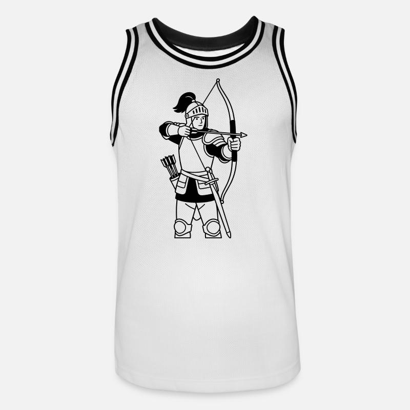 Sagittarius - Men's Basketball Jersey - white/black