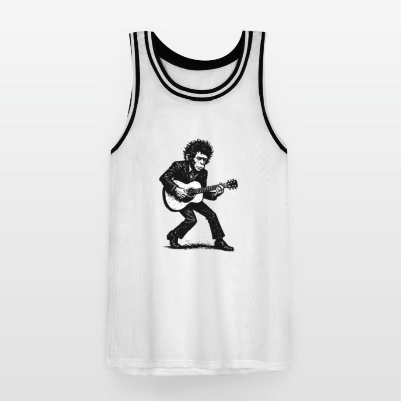 Auteur-compositeur-interprète | Le Singe Danseur Maillot de basket Homme