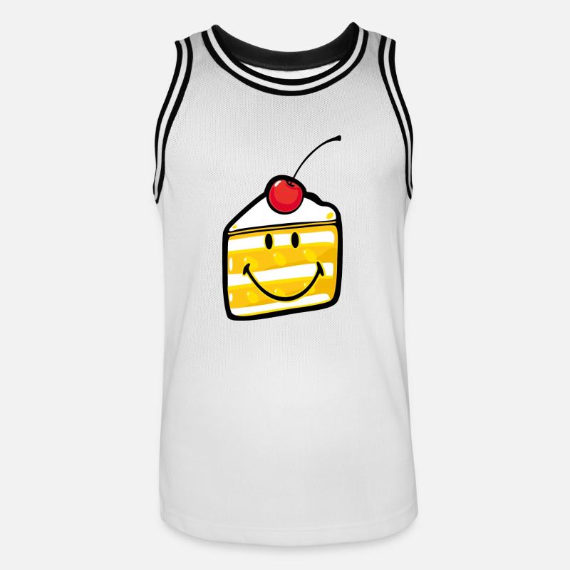 Smiley Cake - Basebollinne herr - vit/svart