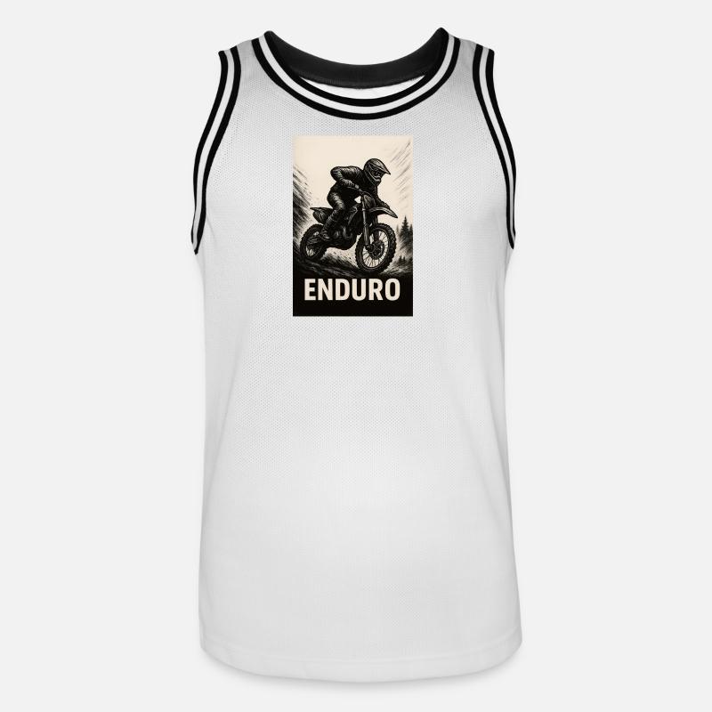 1FE36344 2824 4C39 BBDB 78C5BCB1C161 - Maillot de basket Homme - blanc/noir