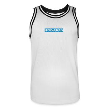 Höganäs Skåne Sky Blue - Maillot de basket Homme - blanc/noir - Devant - AI Model Male 185 dark (185cm)