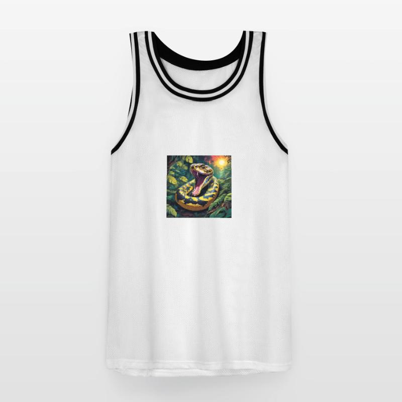 Python Snake Men's Basketball Jersey