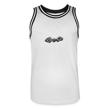 Après-ski - Maillot de basket Homme - blanc/noir - Devant - AI Model Male 185 dark (185cm)