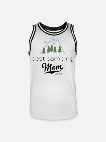 camper - Men's Basketball Jersey - white/black