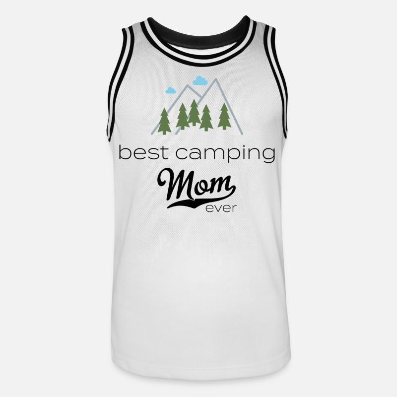camper - Men's Basketball Jersey - white/black