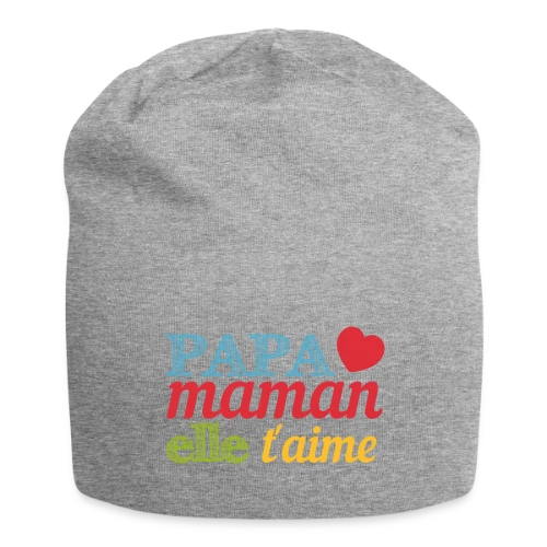 Bébé t'aime : Le message d'amour pour ma moitié - Bonnet en jersey