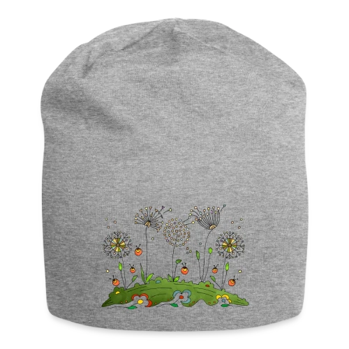 Éclat Floral - Bonnet en jersey