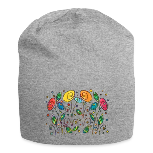 Fleurs Éclatantes - Bonnet en jersey