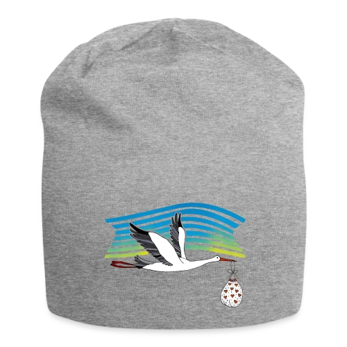 Cigogne Majestueuse - Bonnet en jersey