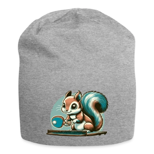 L'Écureuil Champion de Ping-Pong Cartoon - Bonnet en jersey