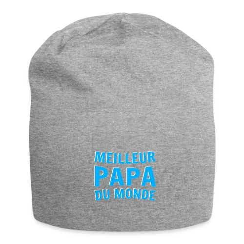 T-shirt "Meilleur Papa du Monde" - Bonnet en jersey