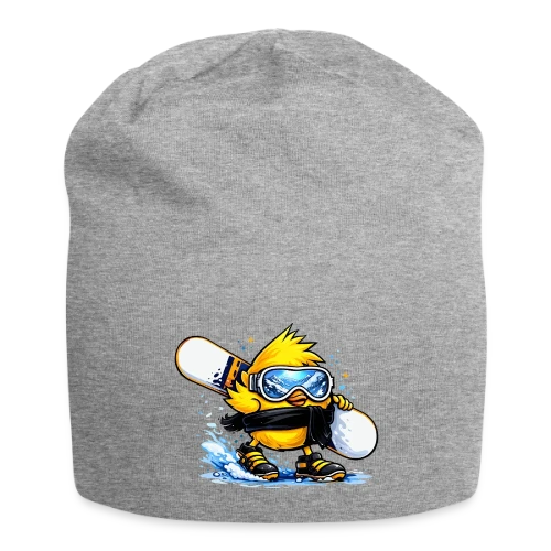 T-shirt Snowboardeur Déglingué - Bonnet en jersey