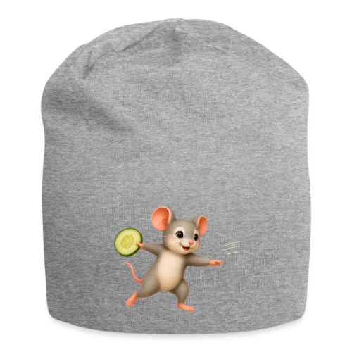 La Souris Frisbee et la Tranche de Concombre - Bonnet en jersey