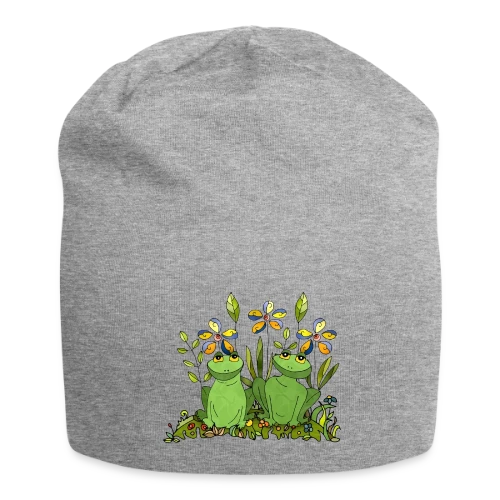 Craquant Motif Grenouille - Bonnet en jersey