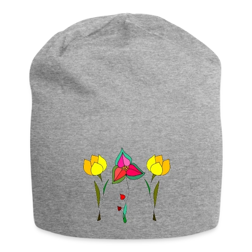 Jardin Fleuri Délicat - Bonnet en jersey