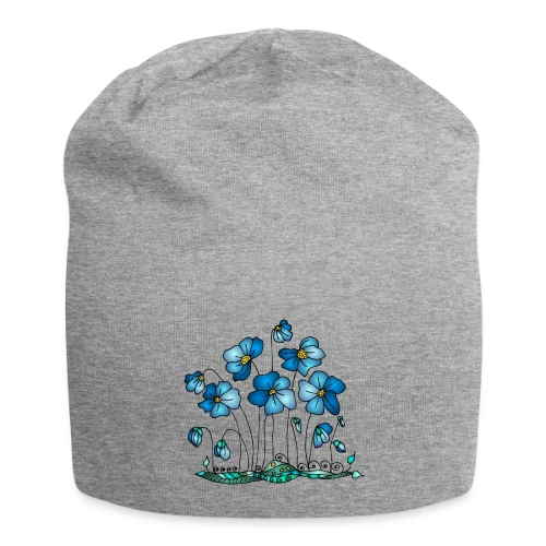Harmonie Florale - Bonnet en jersey