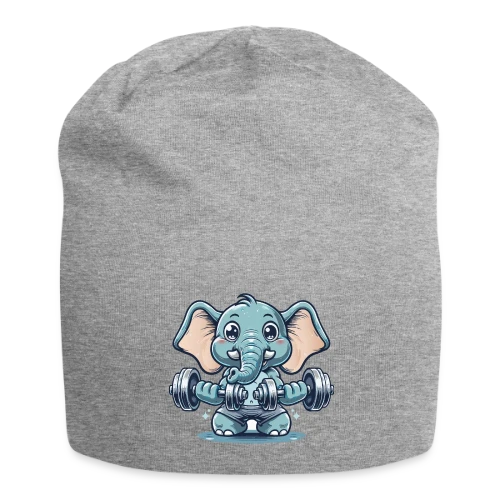 L'Éléphant Sportif Rigolo - Bonnet en jersey