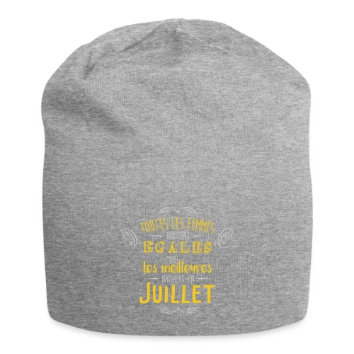 Reine de Juillet : Les Légendes Naissent en Été - Bonnet en jersey