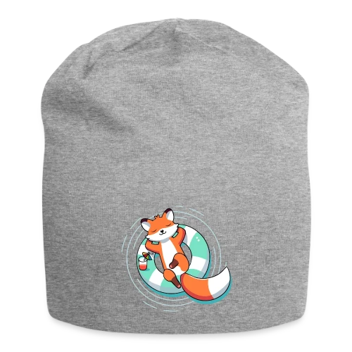 Renard Chill' en Bouée Tropicale - Bonnet en jersey