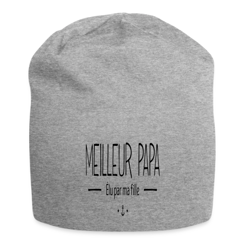 Meilleur Papa Élu par Ma Fille - Bonnet en jersey
