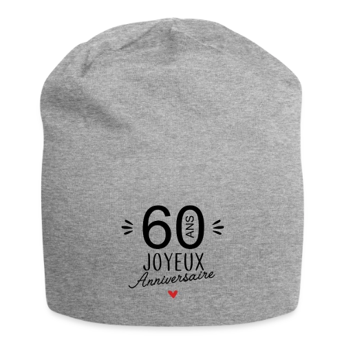 T-shirt Joyeux Anniversaire 60 Ans – Édition Spéciale - Bonnet en jersey