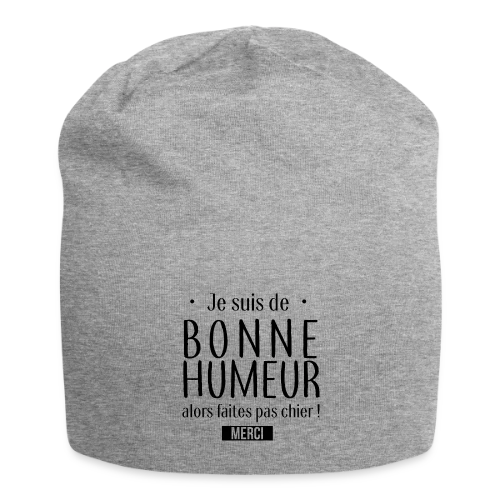T-shirt Bonne Humeur : L'Afficher avec Style - Bonnet en jersey