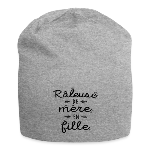 Raleuse de Mère en Fille : L'héritage d'un caractère bien trempé - Bonnet en jersey