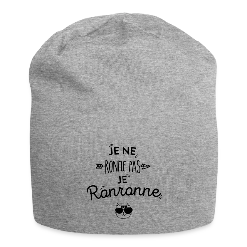Je Ronronne - Bonnet en jersey