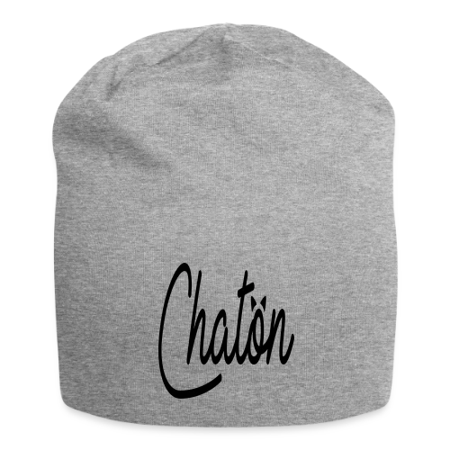 Inscription Chaton Élégante - Bonnet en jersey
