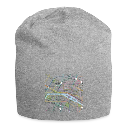 Plan Métro Parisien - Bonnet en jersey