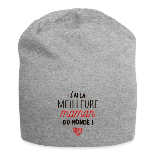 T-shirt La Meilleure Maman du Monde - Bonnet en jersey