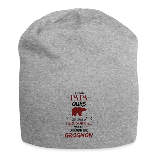 T-shirt Papa Ours Grognon - Bonnet en jersey