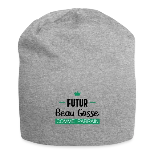 Futur Beau Gosse comme Parrain : T-shirt Humour Naissance - Bonnet en jersey