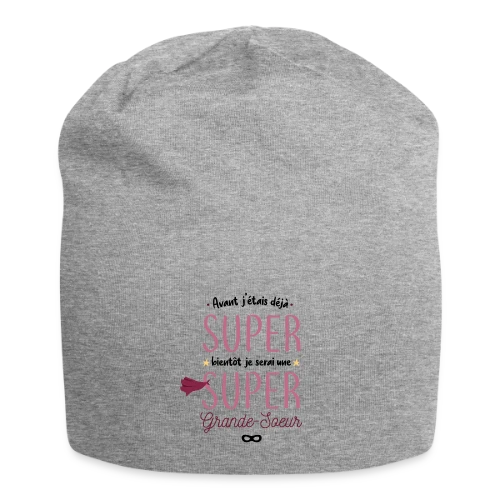 Bientôt Grande Sœur Super Héros - Bonnet en jersey