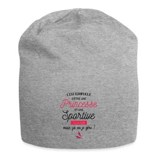 Princesse Sportive : Je Gère ! - Bonnet en jersey