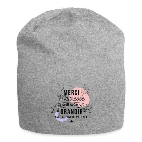 Maîtresse en Or : Merci pour tout ! - Bonnet en jersey