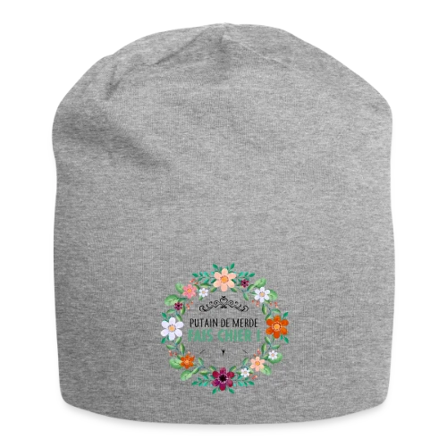Coup de Gueule Fleuri - Bonnet en jersey