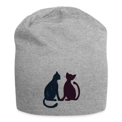 Amour Félin - Bonnet en jersey