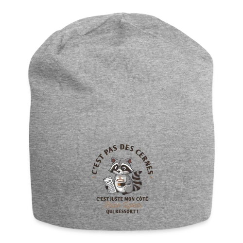 T-shirt Humour : Mon Côté Raton Laveur - Bonnet en jersey