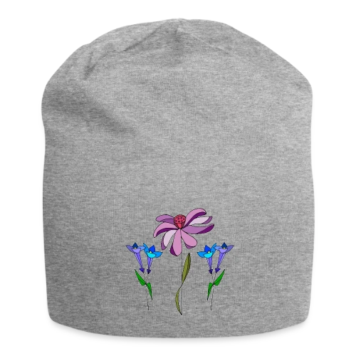 Éclat Floral - Bonnet en jersey