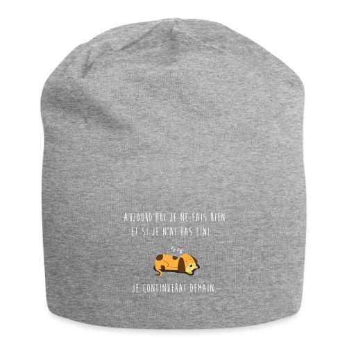 L'Art de Ne Rien Faire - Bonnet en jersey