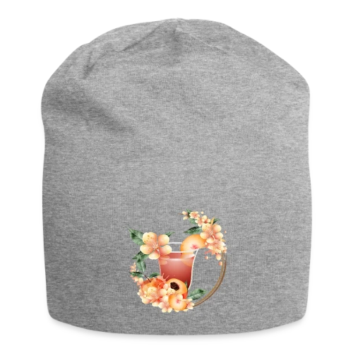 Cocktail Pêche en Fleurs: Douceur Estivale - Bonnet en jersey