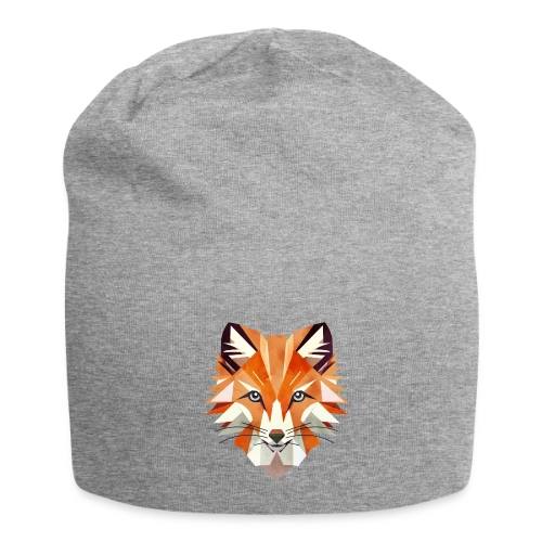 Renard Géométrique Éclatant - Bonnet en jersey