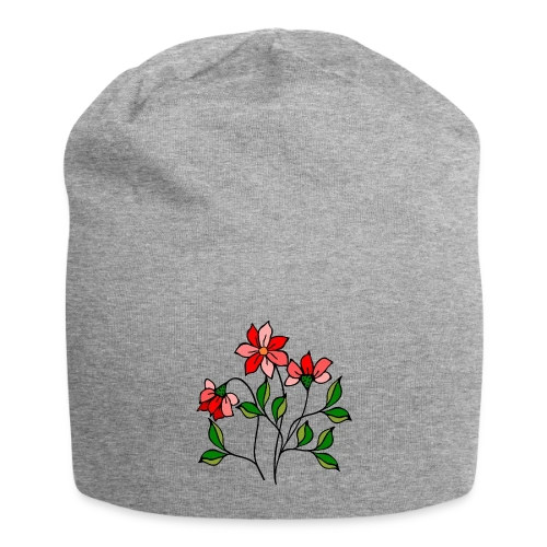 Fleurs Épanouies - Bonnet en jersey