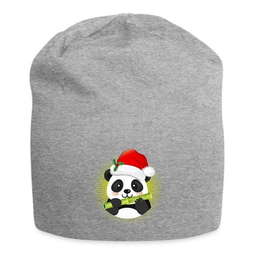 Panda Festif de Noël - Bonnet en jersey