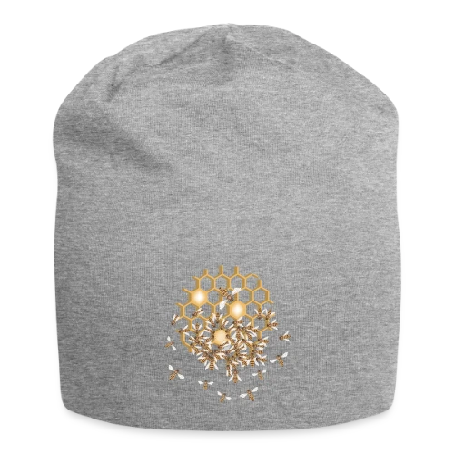Nid d'Abeille Géométrique : Nature & Harmonie - Bonnet en jersey