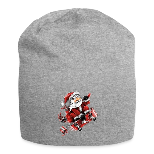 Père Noël Skateur Fou - Bonnet en jersey